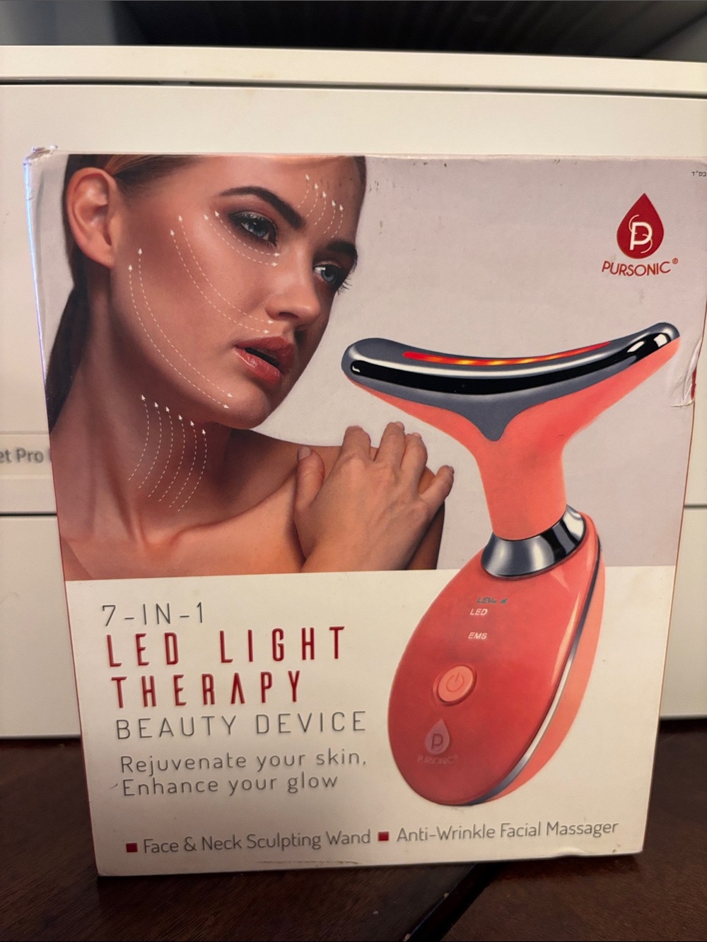 Beauty Device. New in box. 7 in 1 tool. Helps firm skin . Anti wrinkles. Etc.